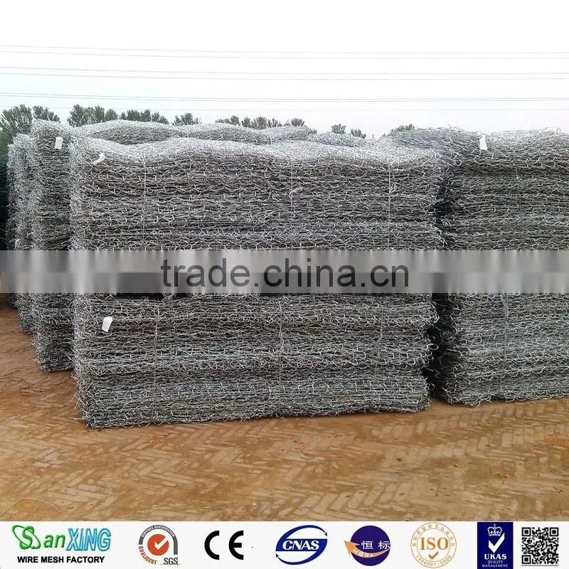 ultra fine stone cage net rockfall fence custom wire baskets