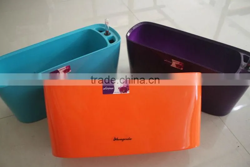 self-watering colorful ABS window box