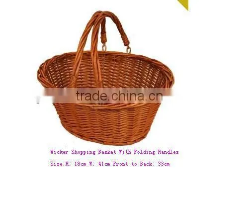 Rectangular Wicker Log Basket from Linyi