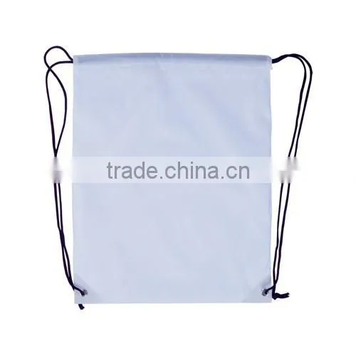 Custom recycle 210T polyester drawstring bag