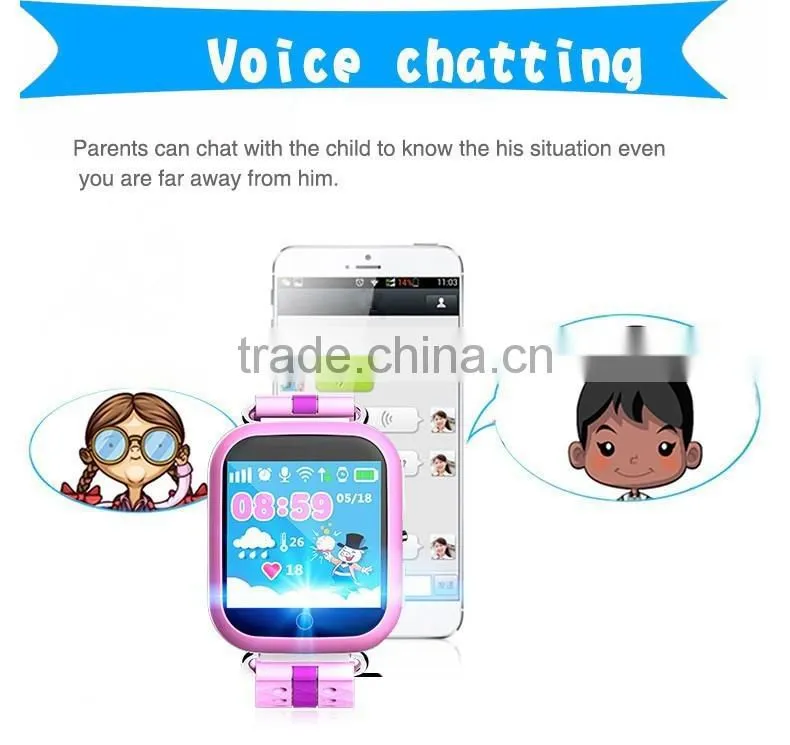 Q750 Smart GPS Watch For Kids with with Wifi 1.54inch touch screen SOS Call