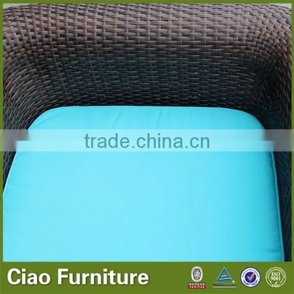 UV resistance Garden furniture flat rattan sofa set