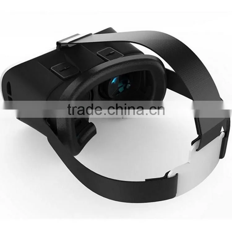 Factory Supply 3D Head Mount VR Box With Heat Dissipation 3rd Generation Virtual Reality Glasses & Bluetooth Control