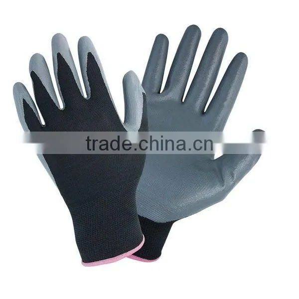 13gauge nitrile coated nylon glove