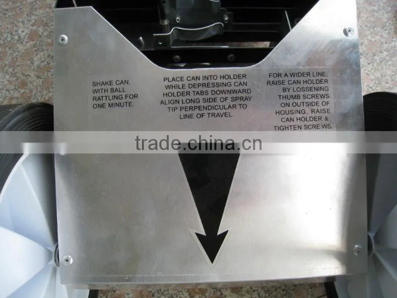 Wet Spray Black Field Line Marker