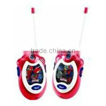 kids cartoon image walkie talkie toys,interphone, New product kids interphone toys plastic toy walkie talkie