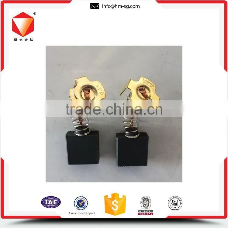Professional manufacturer high pure low spark power tools carbon brush