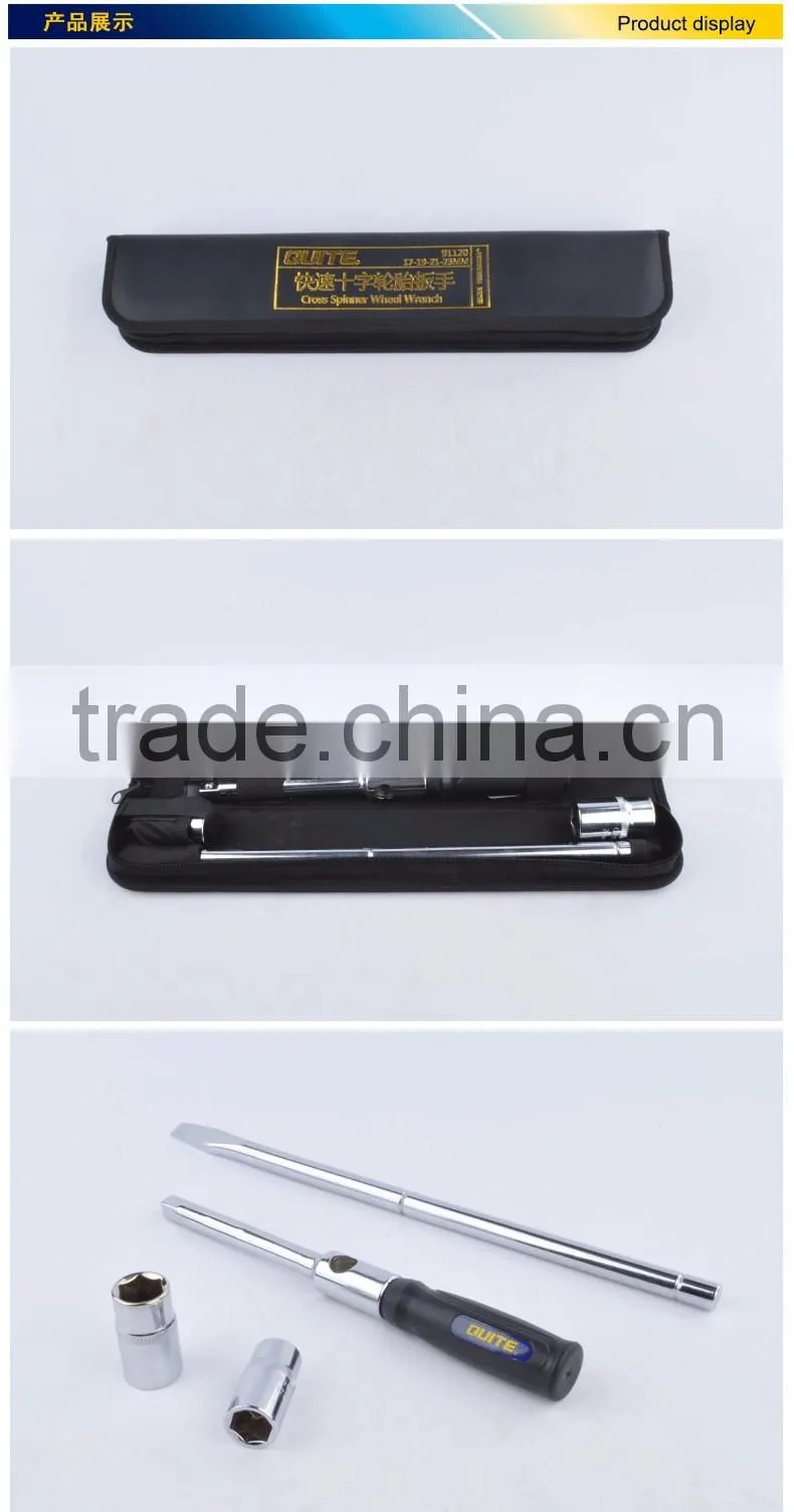 Industry Professional Rugged Cross Tire Wrench With CRV Steel