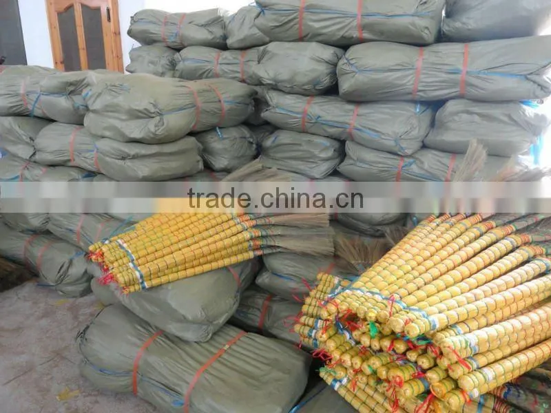 Natural corn grass broom factory