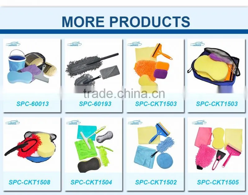 4pcs Car Cleaning for Travel Car Washing Kit
