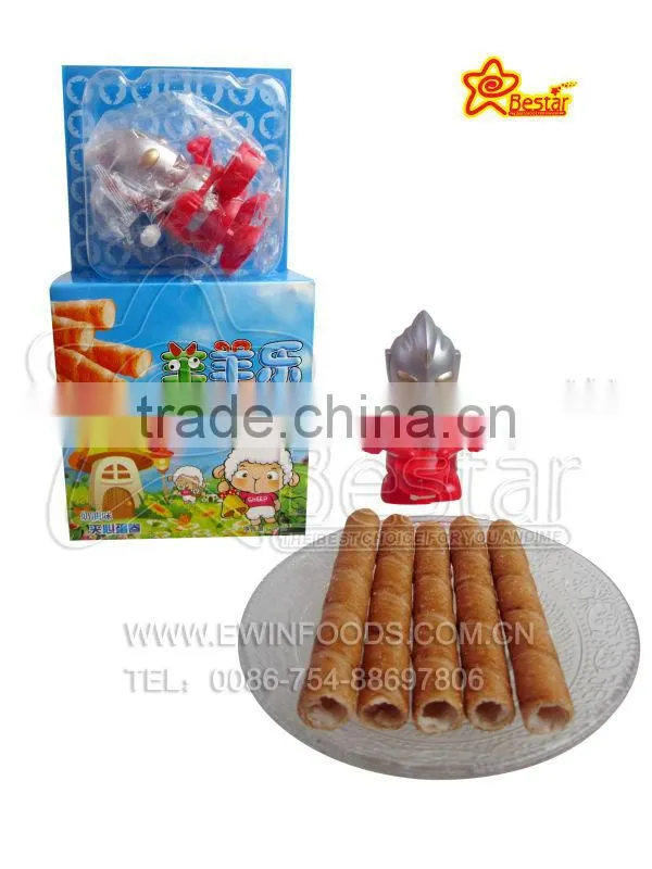 Moving Toy With Egg Roll Cream Biscuit
