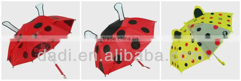 Cartoon Child Rain Design Umbrella 8K