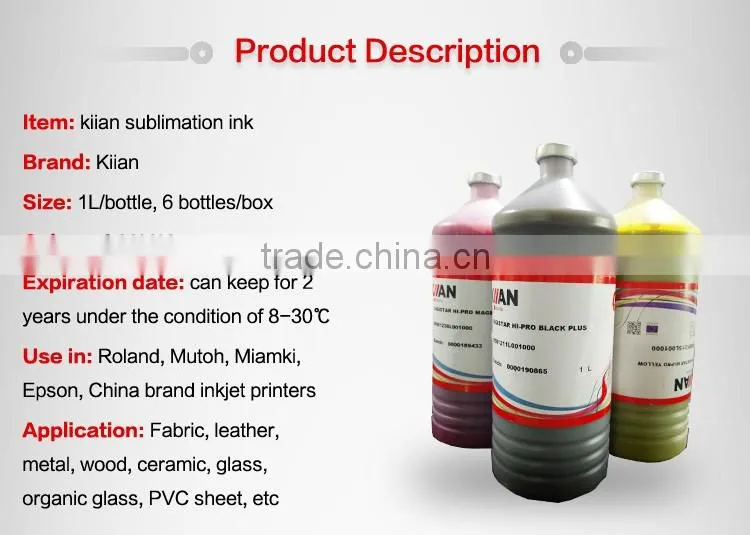 digistar manoukian E-gold Hi-pro kiian sublimation ink