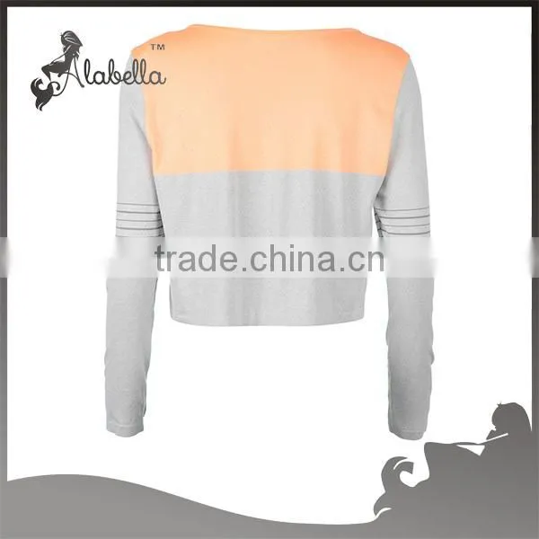 Color combination & dry fit long t-shirt wholesale China