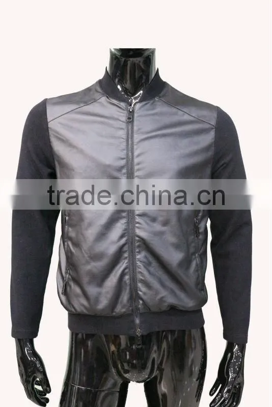 New products spring jacket men leather jacket custom design