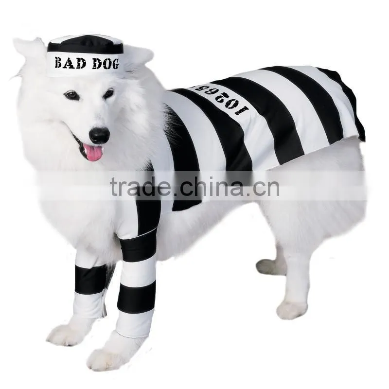 Prisoner Dog Pet Costume