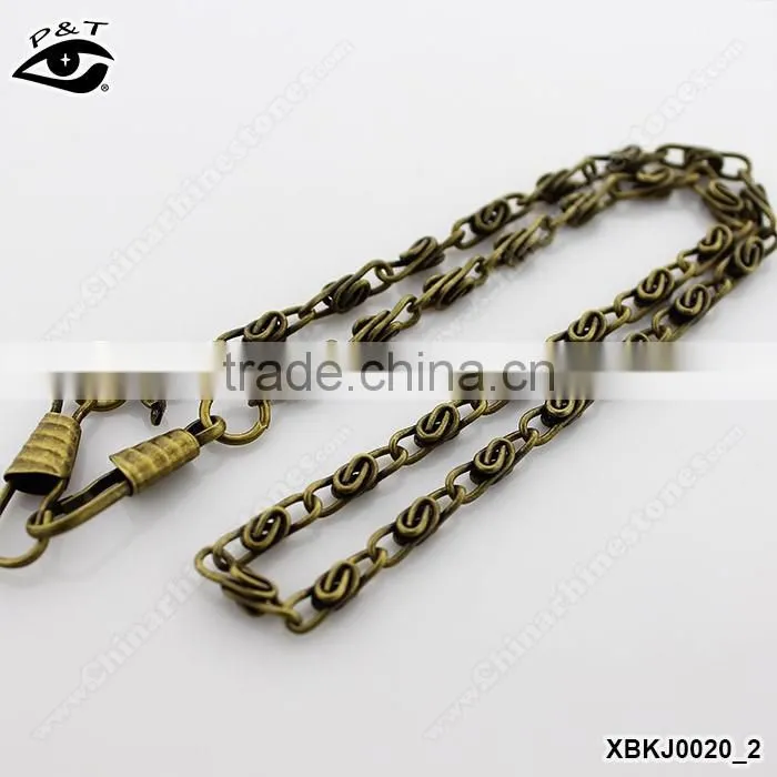 42cm Detachable Metal Chains for Bag Zinc Alloy Plating Jewelry Findings Bag Hardware Accessories for Bags Garment