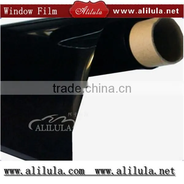 Black color 1ply window car tint film
