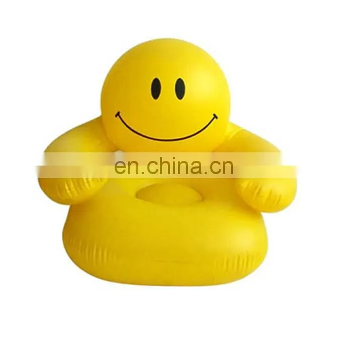 ICTI Approved ASTM standard and EN 71 Cartoon Santa Claus inflatable chair sofa relax