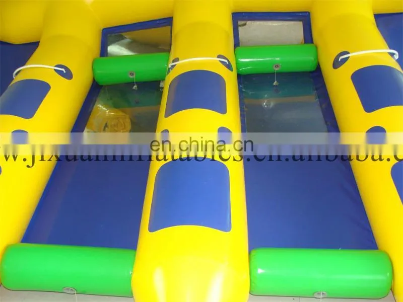 inflatable flying manta ray/ banana boat fly fish flying towables