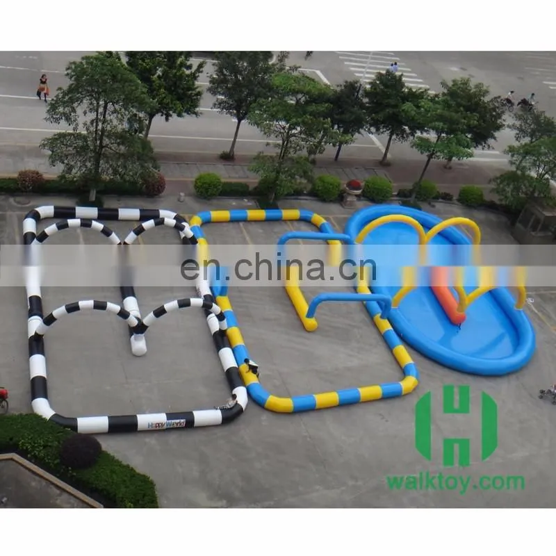 PVC inflatable water toys human hamster inflatable water wheel