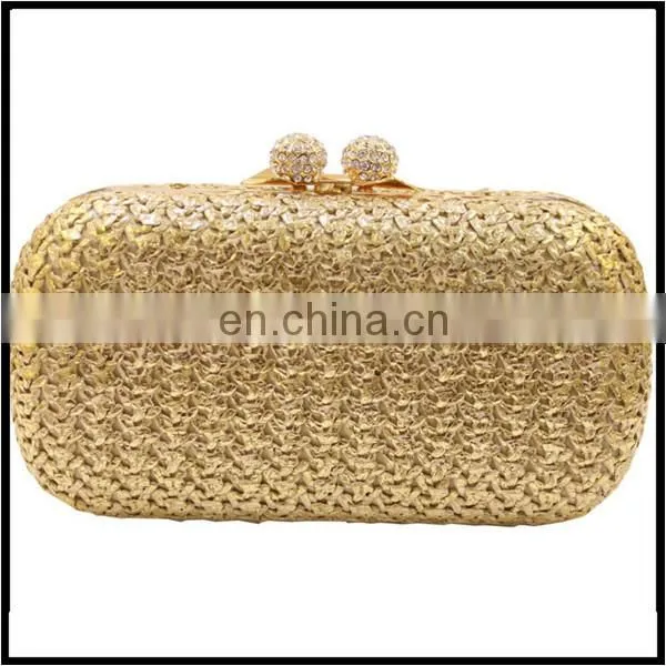 2015 new straw bag mexico, womens colorful raffia straw crochet bag