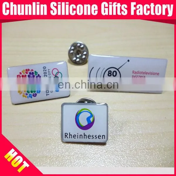 Printed Epoxy Metal Pins with fashionable designs ,