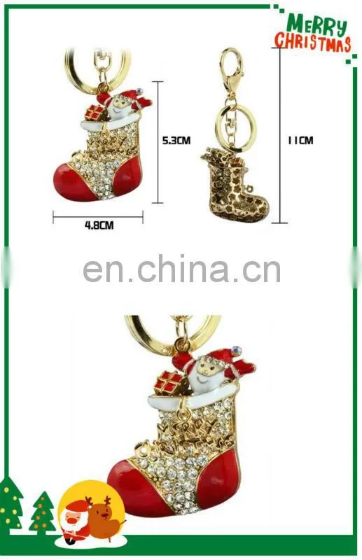 CHRISTMAS STOCKING KEYCHAIN CHRISTMAS ITEM