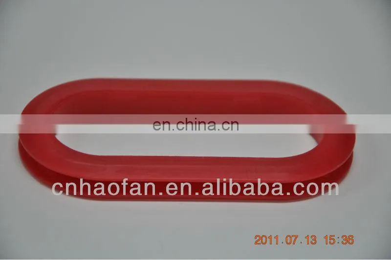 Plastic punch carton handle for carton box