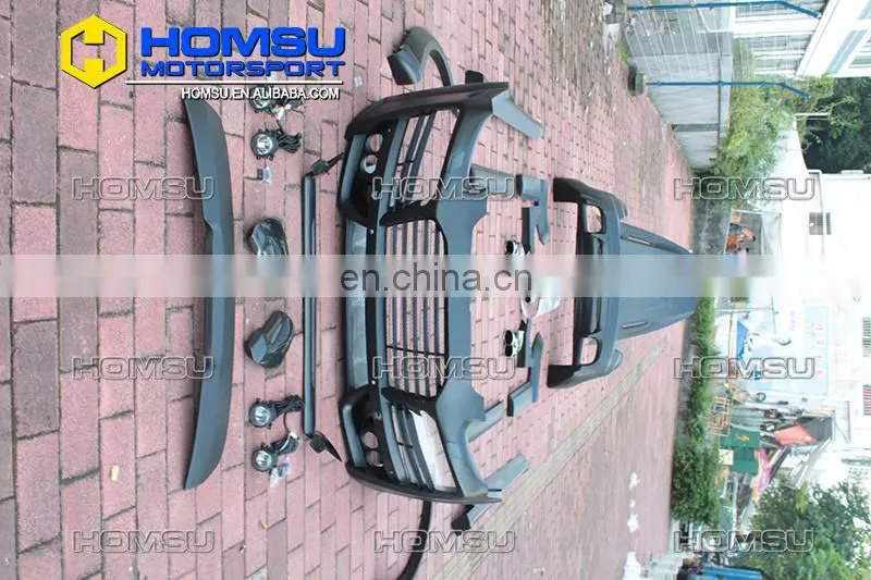 TA style parts design front bumper FRP wide body kit for cayene 958