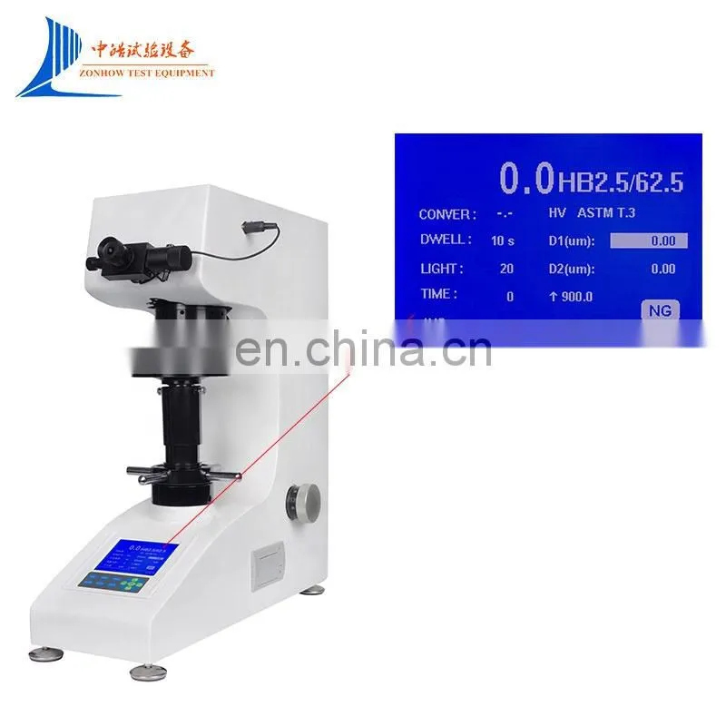 ZONHOW 2019 best quality LHBS-62.5MD Motorized Turret Digital Brinell hardness tester look for agents with good price