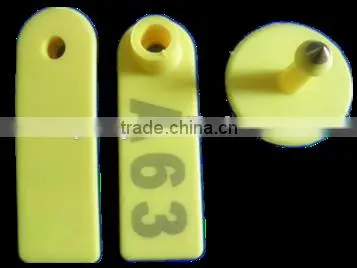 Printable waterproof RFID Animal Ear Tags For sheep/chicken/cows