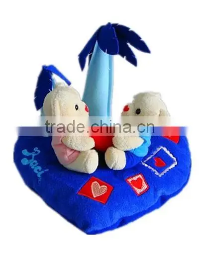 stuffed plush cube baby toy