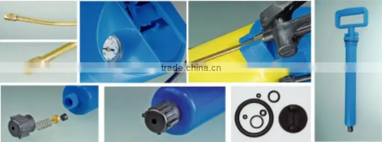 (F0819) Hot sale 11L manual agricultural PP PE brass lance 3 US gal garden sprayer