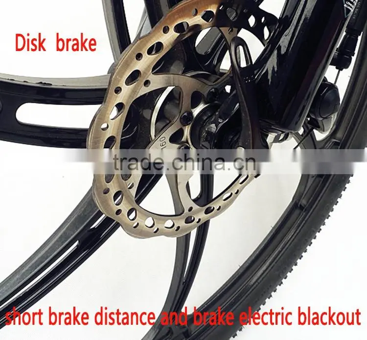 26inch magnesium central motor electric bicycle mountain bicycle for adults