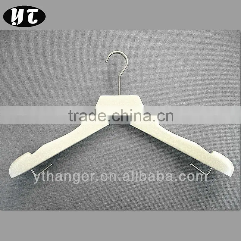 Special vintage hanger finish Garments wooden hanger for coat and pants