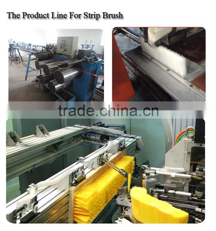 the sweeper strip brush/broom used at forklift