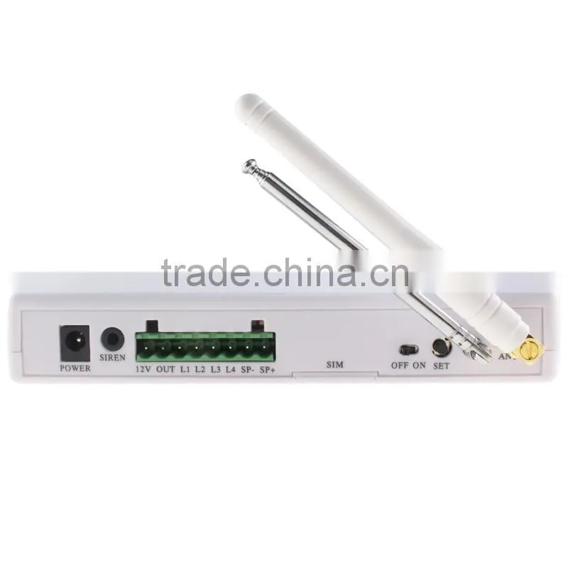 Newest Wireless GSM Anti-theft Home Security Dual Antenna Gsm Alarm System With Russian/English Voice Prompt