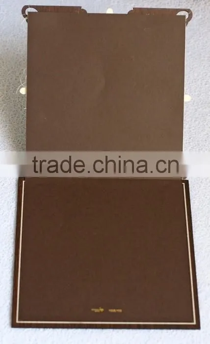 Wholesales 2016 Classic Wooden Wedding Invitation with Handbag