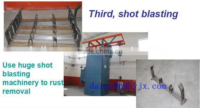 carbon roller idler frame