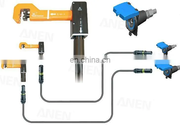 Industrial connector 600A High corrosion resistance waterproof Tunnels Power connector