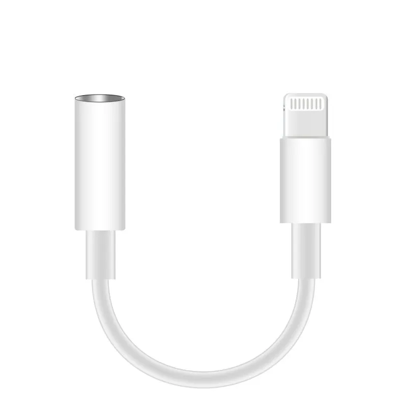 Headphone jack adapter for iPhone 12/13 Pro Max lightning to 3.5mm aux audio cable splitter converter