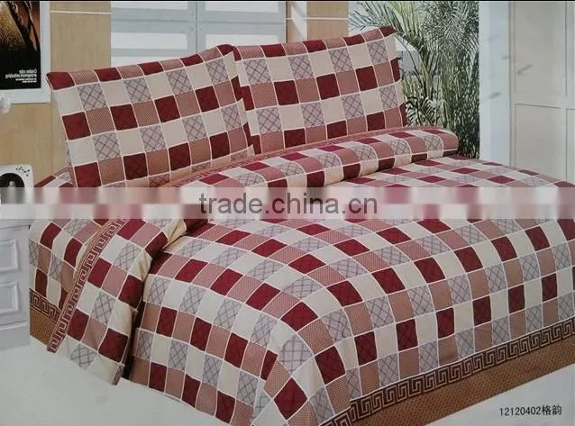 Wholesale printed bedding fabric cheap hotel bedding wholesale
