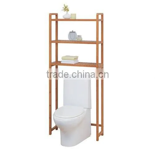 Bamboo Bathroom Spacesaver Over the Toliet Cabinet