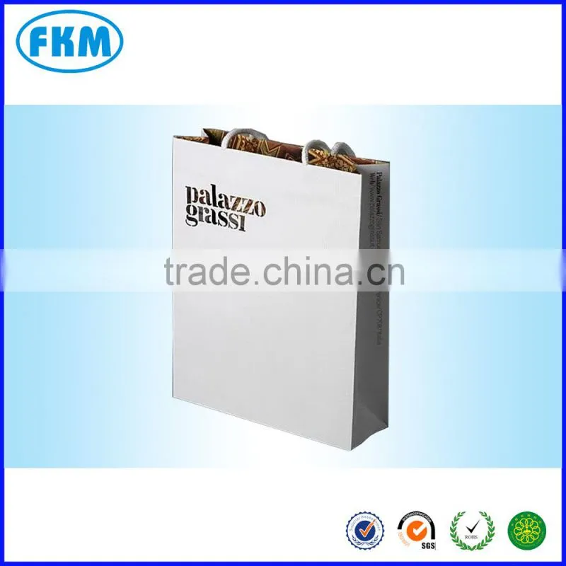 white shirt shopping bag