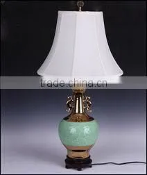 Chinese Longquan Celadon Style Ceramic Lamp