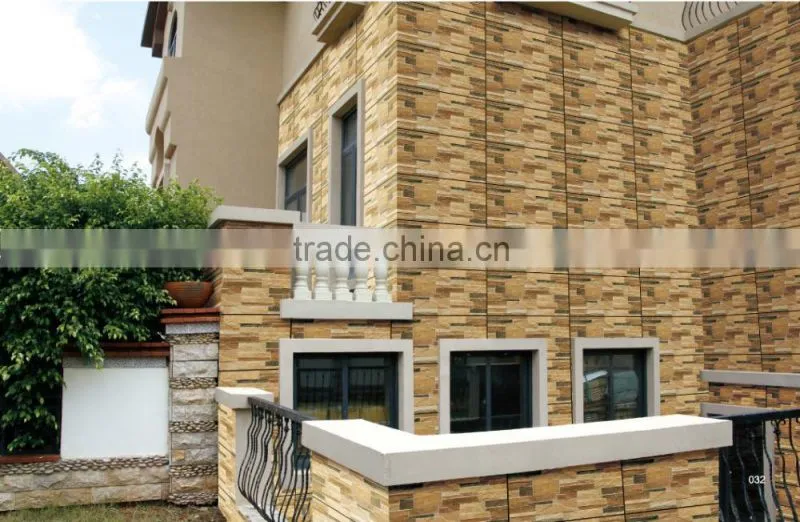 3D inkjet glazed decarative ceramic exterior wall tiles