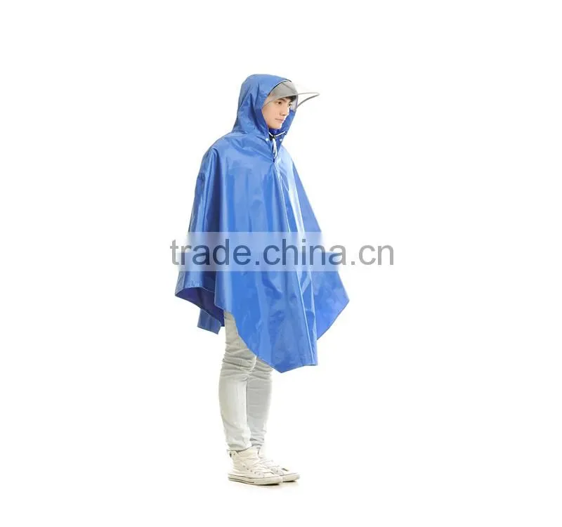 2013 fashion oxford material rain poncho for bike