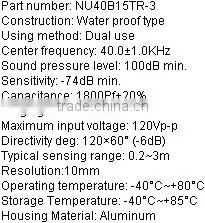 auto ultrasonic transducer