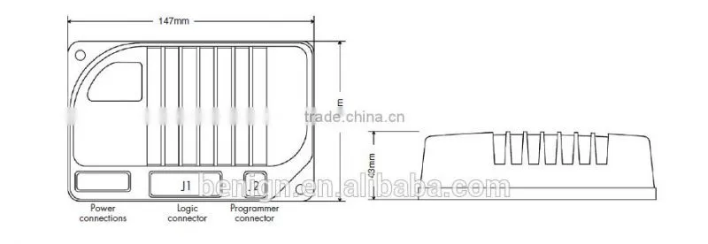 Curtis Permanent Magnet motor controller 1210 for pedestrian sweepers and scrubbers brushed DC permanent magnet motor